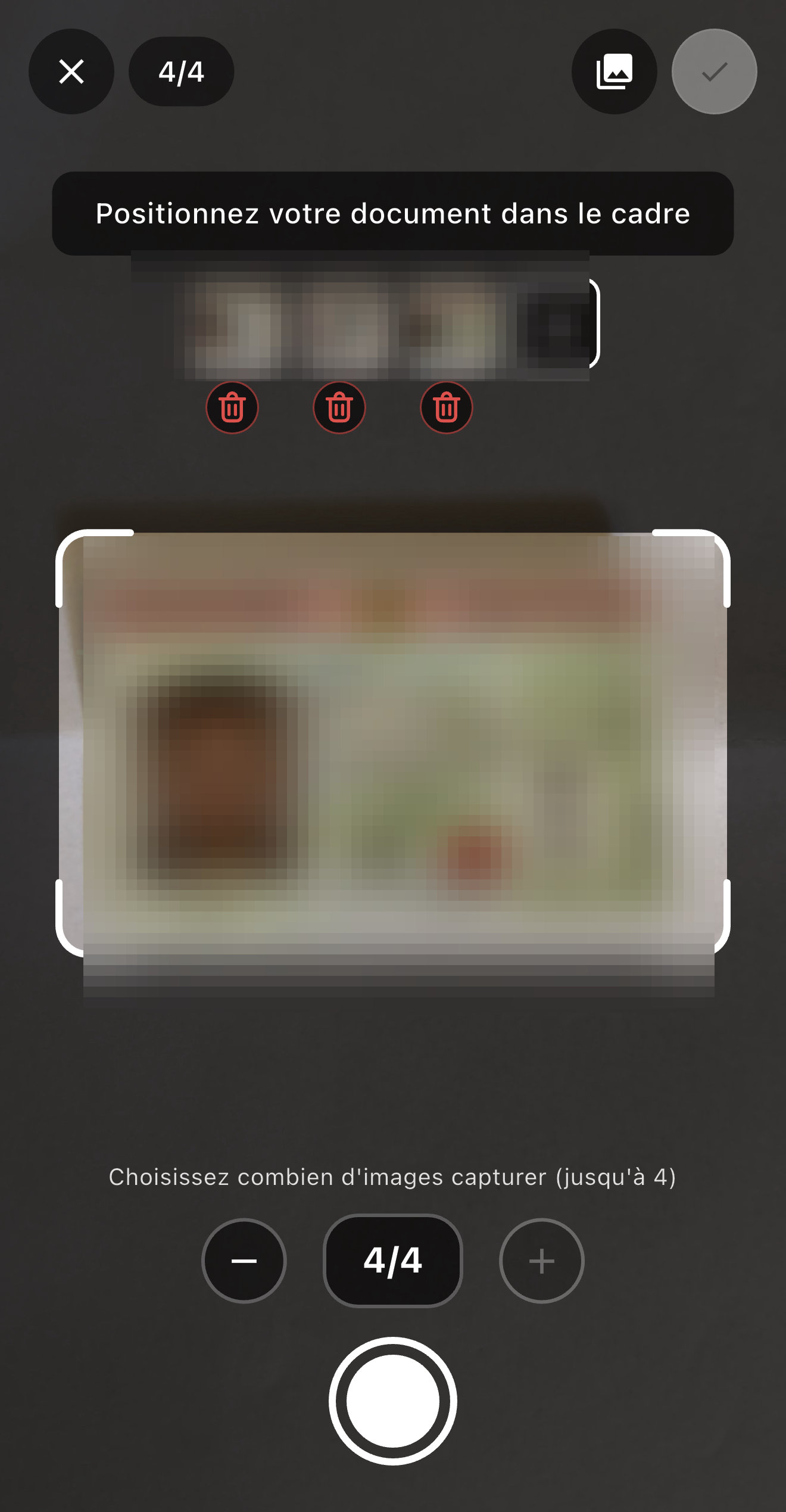 Scan CIN et permis